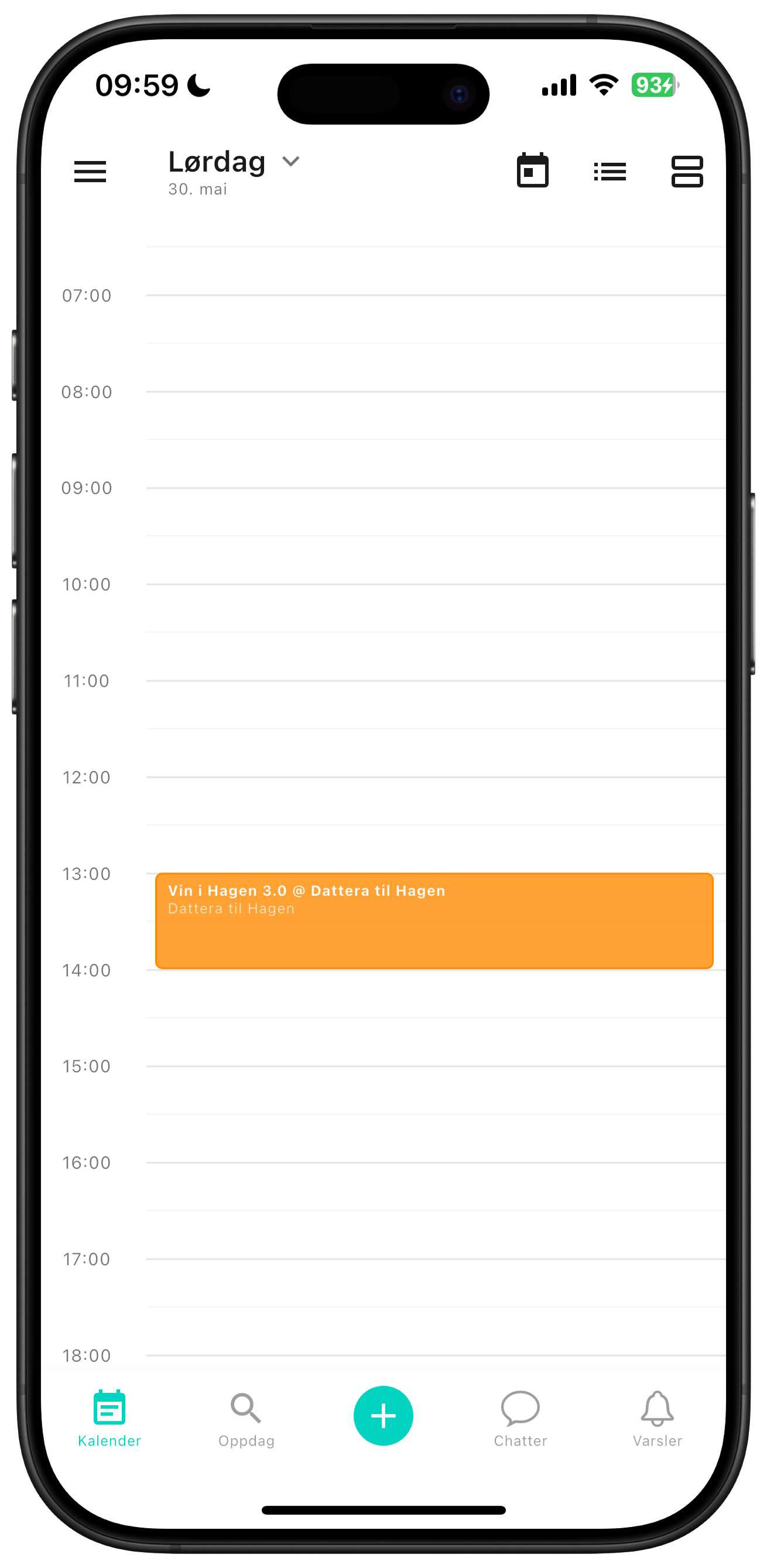 Calendar in ZynkUp