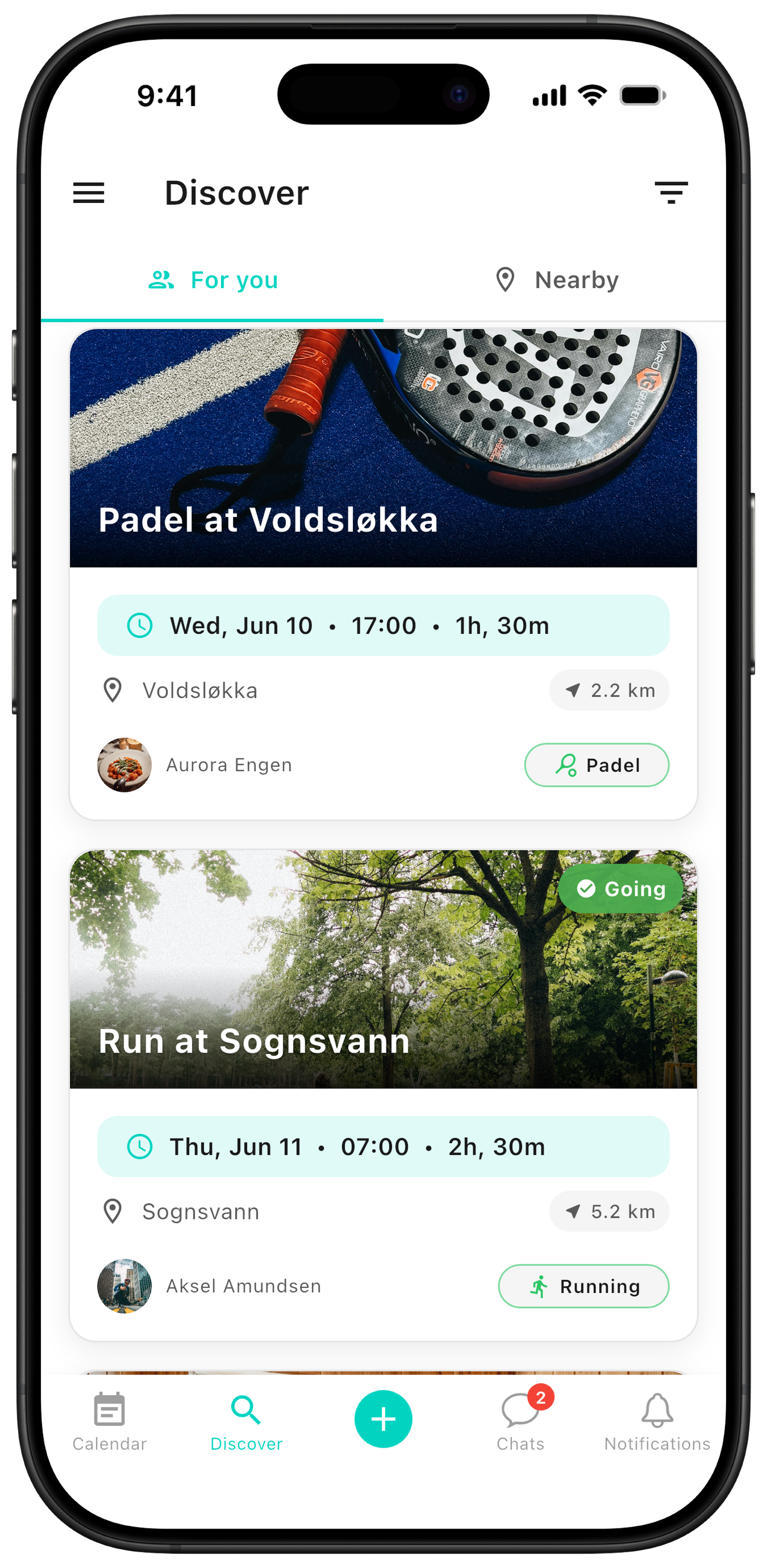 For You feed in Discover in ZynkUp