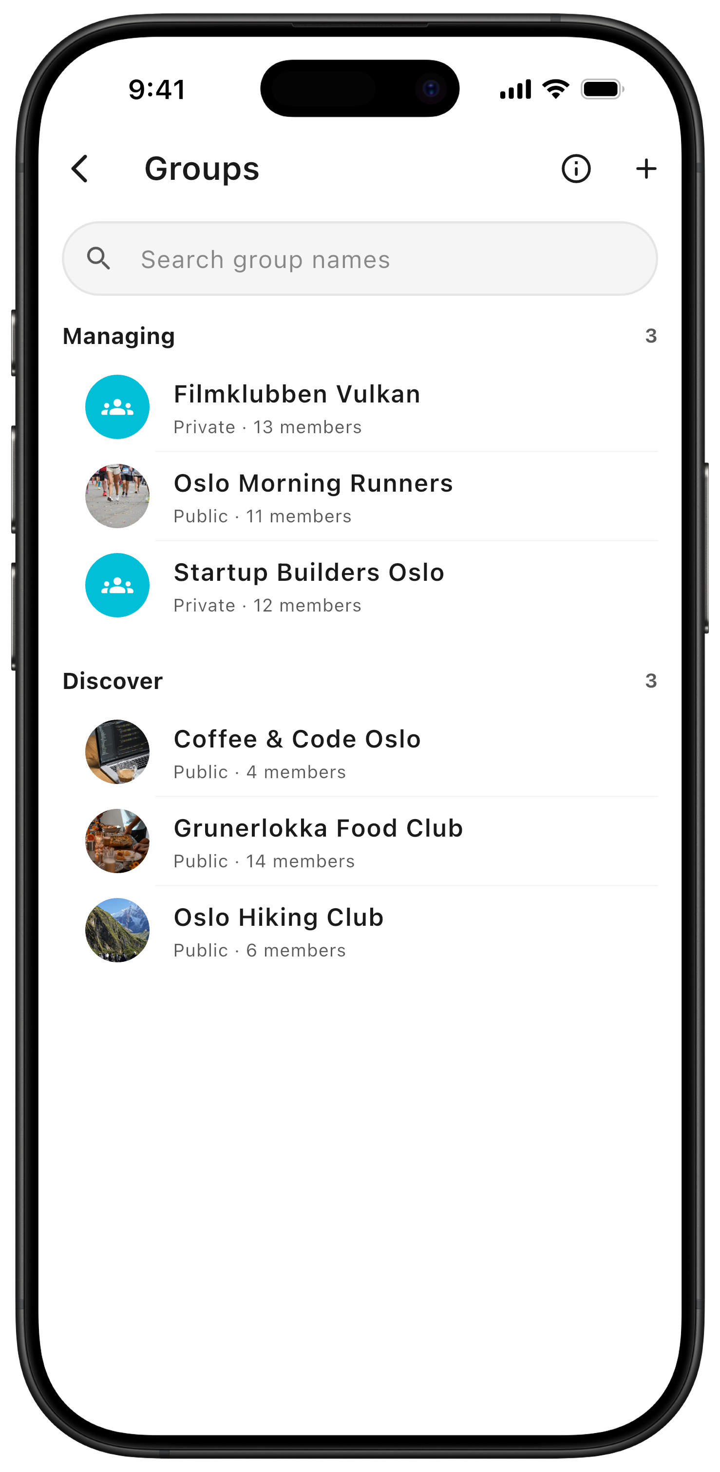 Groups in ZynkUp